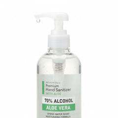 Pump dispenser and label detail