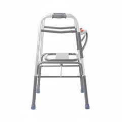 Right side view showing steel frame structure