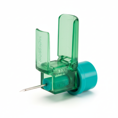 Safety Shield Mechanism Close-Up