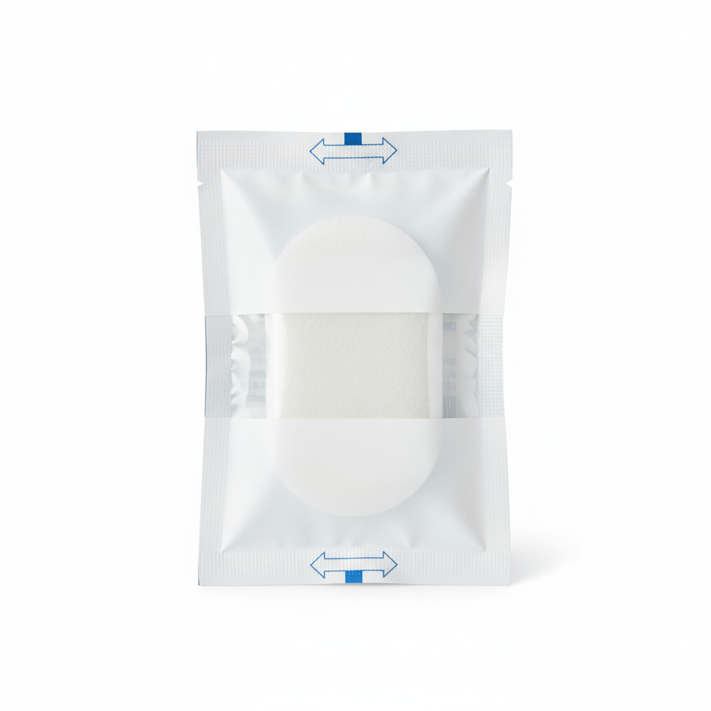 Sealed sterile wrapper