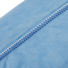 Serged seam close-up