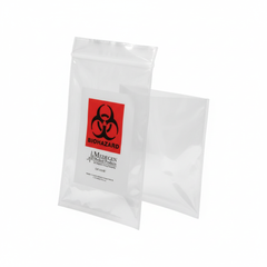 Side angle showing document pouch