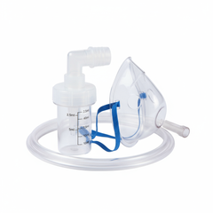 Side angle view of nebulizer