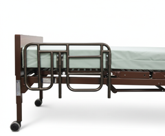 Side profile installed on bed