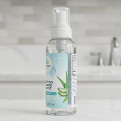 Side profile of bottle