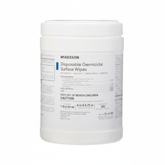 Side profile of germicidal wipes