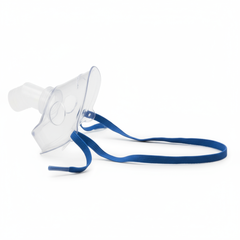 Side profile showing adjustable elastic strap