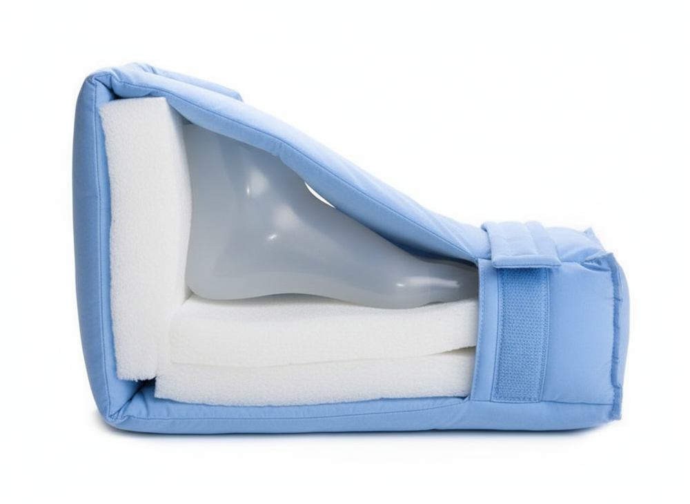 Side Profile Showing Heel Suspension