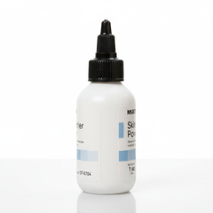 Side view of puff bottle