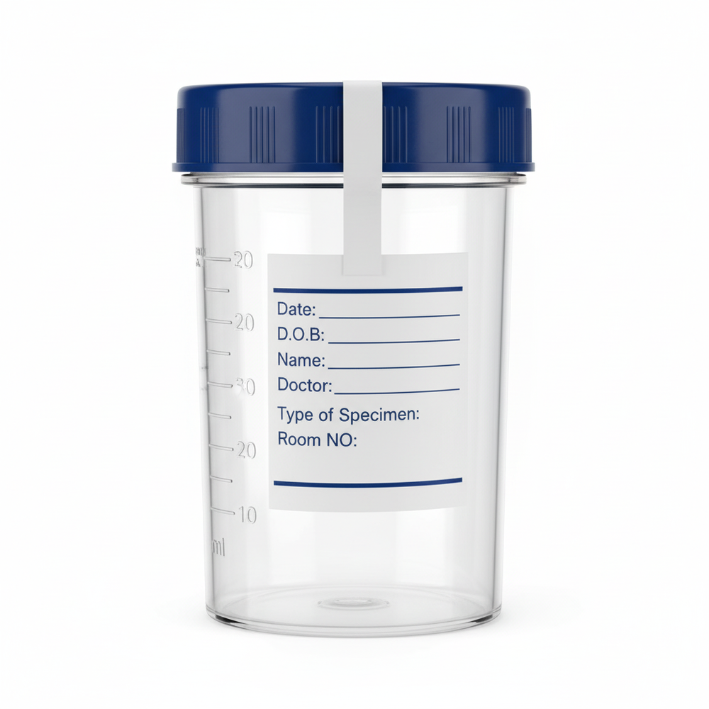 Side view with measurements