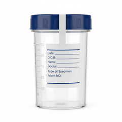 Side view with measurements