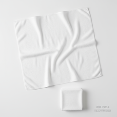 Single 8x8 inch wipe unfolded