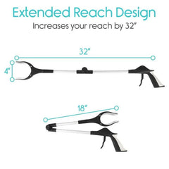 Folding Reacher Grabber
