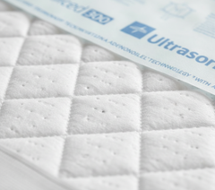 Soft quilted surface texture