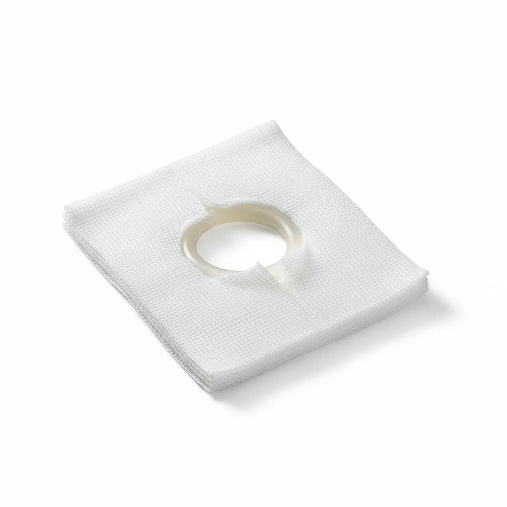 Split opening in use