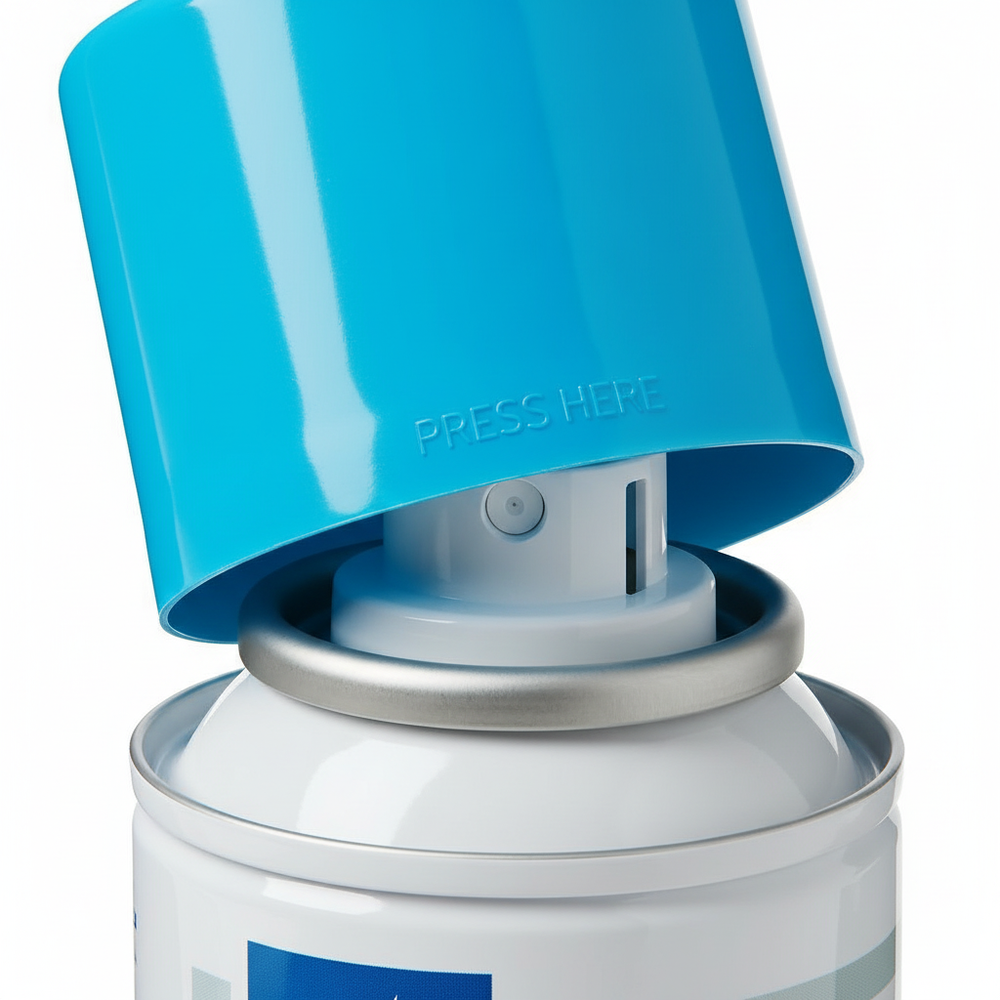 Spray nozzle detail