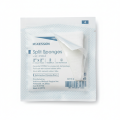 Sterile package opened