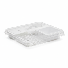 Sterile packaging side view