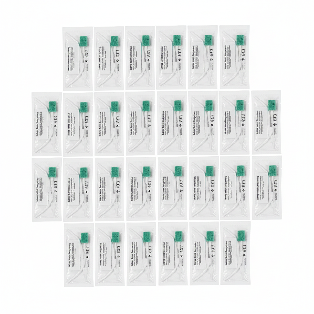 Sterile wrapped swabs case pack