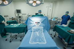 Surgical positioning demonstration