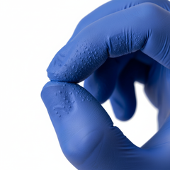 Textured fingertip detail