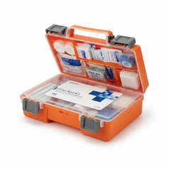 Three-quarter view with lid partially open