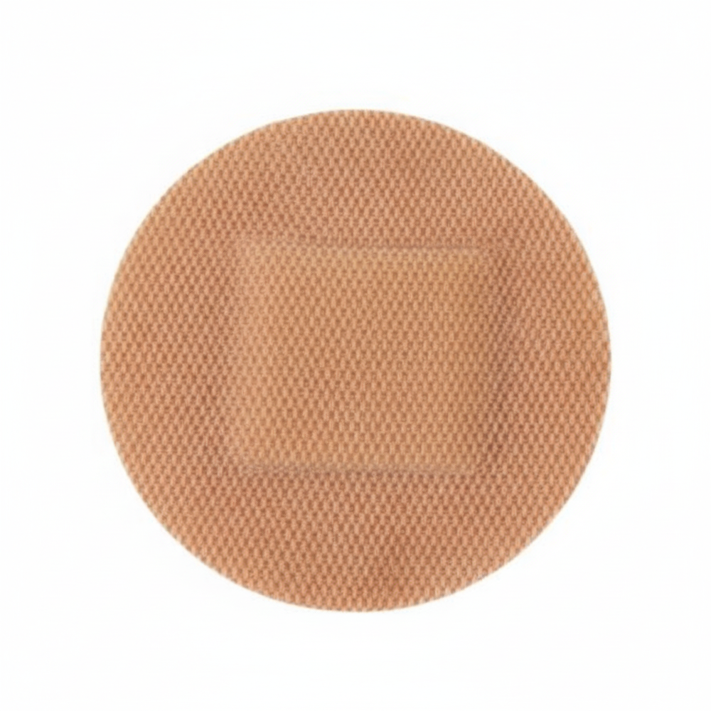 Top-down angle of bandage