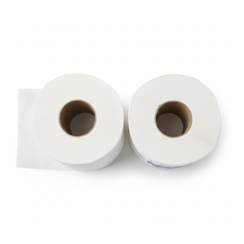 Top-down angle showing roll opening