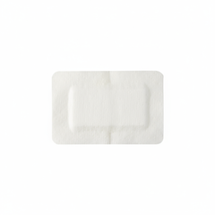 Top-down view of adhesive dressing