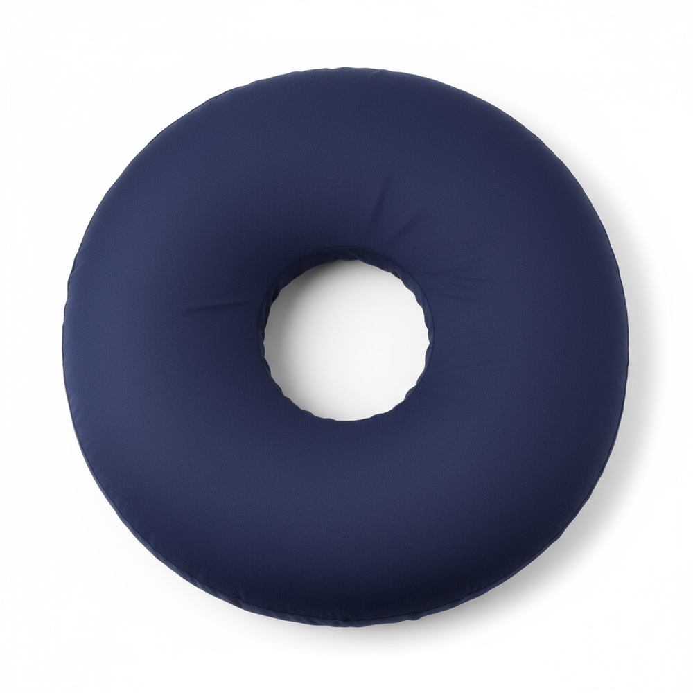 Top-down view of donut cushion