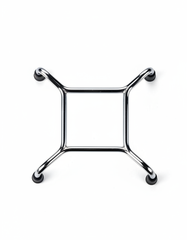 Top-down view of four-point base