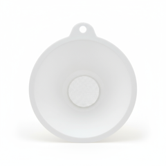 Top-down view of medical calculi strainer