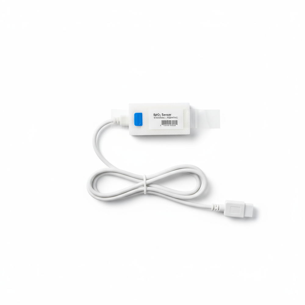 Top-down view of SpO2 sensor