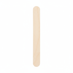 Top-down view of tongue depressor