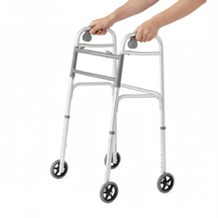 Two-button folding mechanism