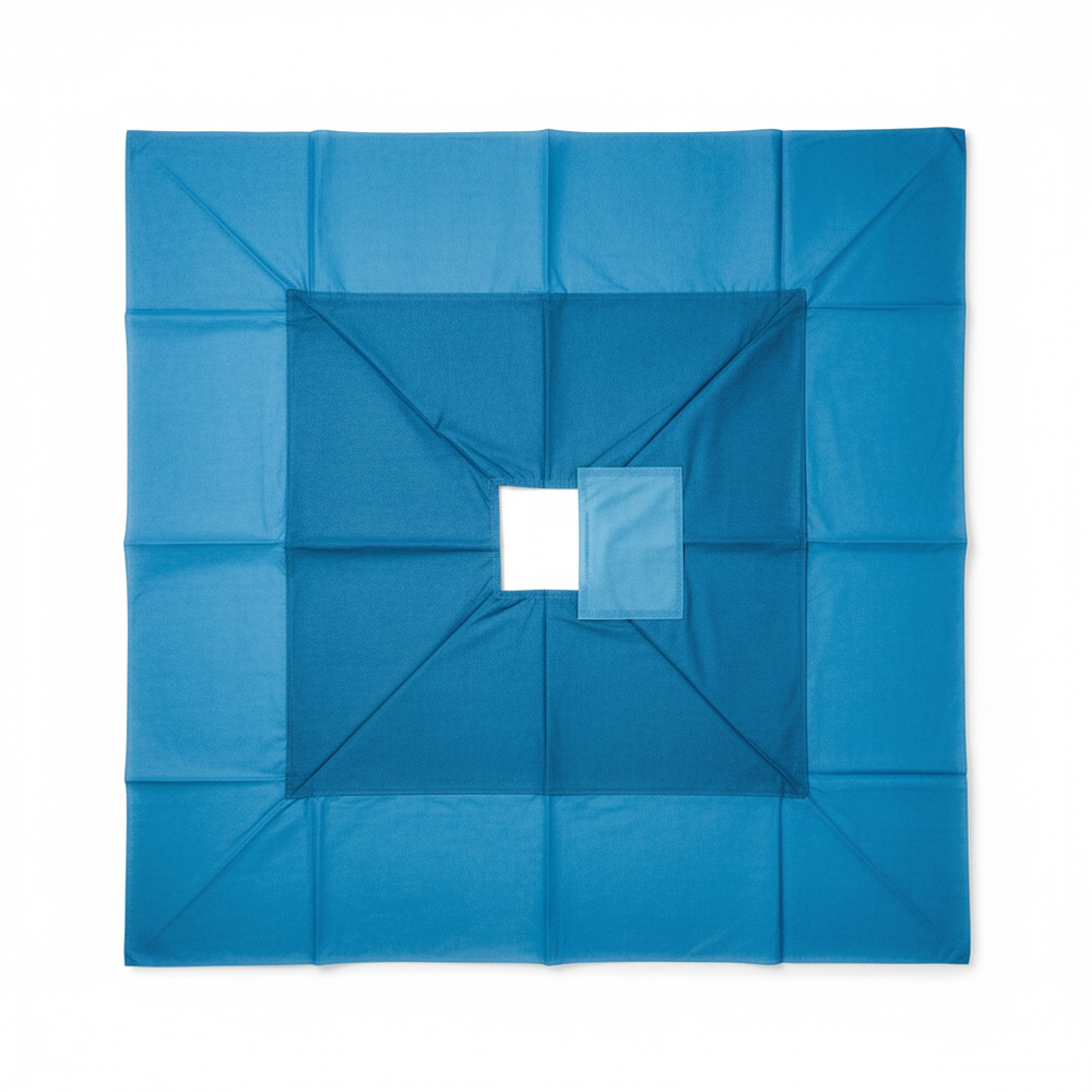Universal split drape