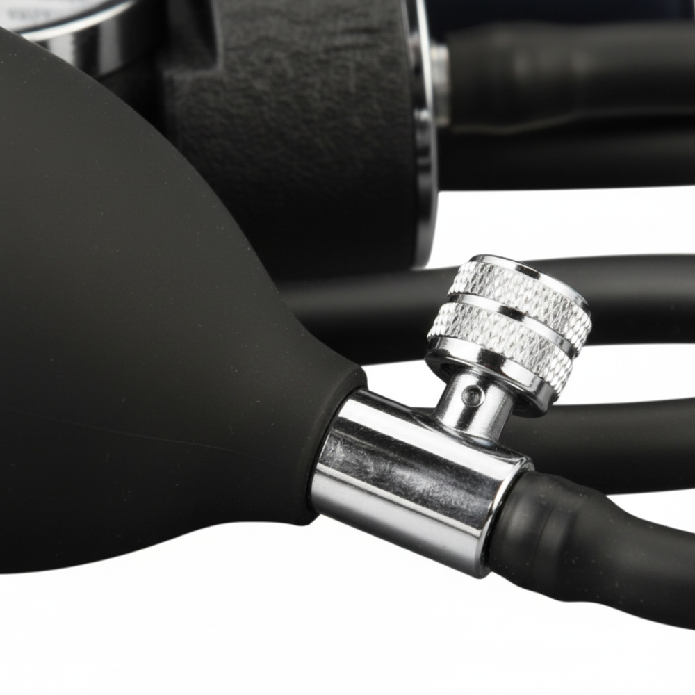 Valve and bulb close-up