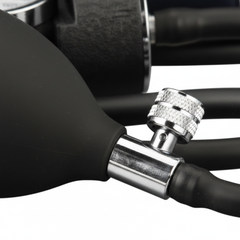 Valve and bulb close-up