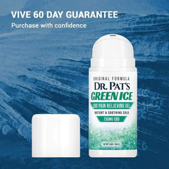 Dr. Pat's Green Ice CBD Pain Cream