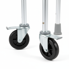 Walker Caster Wheels 45-Degree Angle