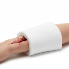 Wound coverage demonstration