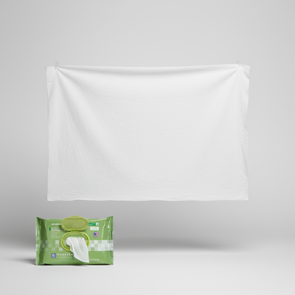 XL wipe size display