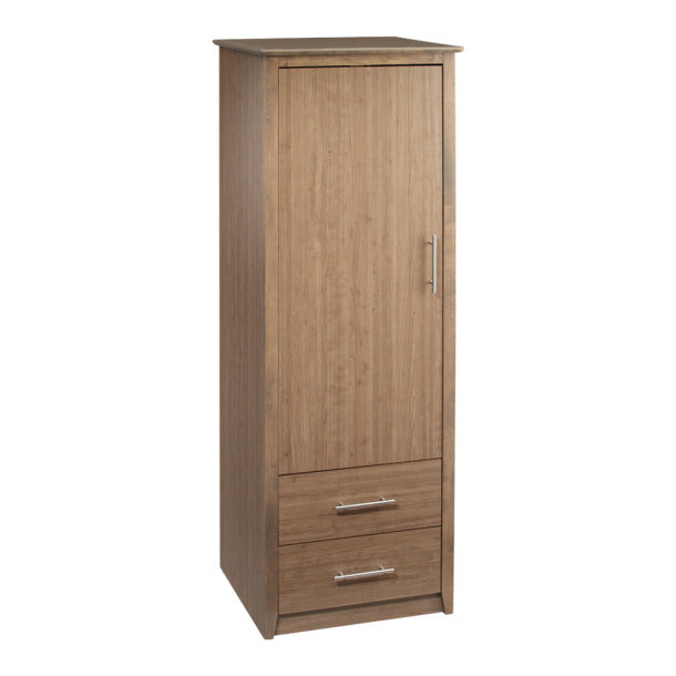 1-Door 2-Drawer Medical Wardrobe Cabinet - Drive Medical RS-WDRB-24-12 | Patient Room Furniture