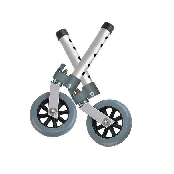 Swivel Wheel with Lock & Two Sets of Rear Glides