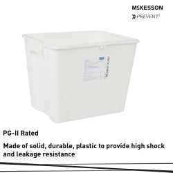 McKesson Prevent Pharmaceutical Waste Container - 8 Gallon PG-II Non-Hazardous Sharps Disposal