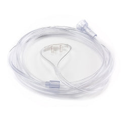 Adult Nasal Cannula with 7ft Kink-Resistant Tubing - Over-Ear Design, Single Patient Use
