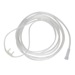 Pediatric Nasal Cannula - Clear Over-Ear Design, 7ft Kink-Resistant Tubing, Latex-Free