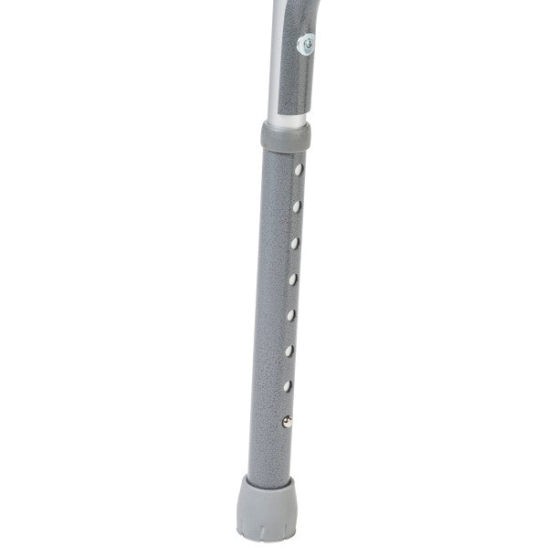 Bariatric Aluminum Two Button Folding Walker with Wheels