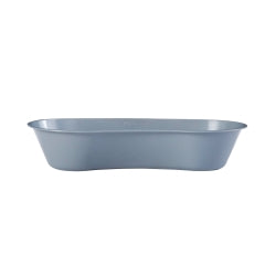 16 oz Plastic Emesis Basin - Single-Use Kidney-Shaped Medical Basin with Graduated Markings