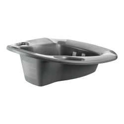 McKesson Stackable Bedpan, Graphite, 15 Inch, 250 lb Capacity, Single Patient Use